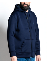 Naložite sliko v pregledovalnik galerije, Novo - Pulover s kapuco MAXFORT MAX 44302 2XL do 8XL Modra