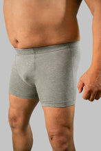 Naložite sliko v pregledovalnik galerije, Novo - Elastične spodnje hlače za močnejše postave Boxer trije kosi 20nodi 978 črna bela 3XL do 7XL