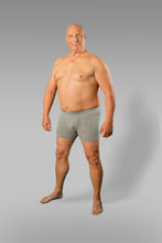 Naložite sliko v pregledovalnik galerije, Novo - Elastične spodnje hlače za močnejše postave Boxer trije kosi 20nodi 978 črna bela 3XL do 7XL