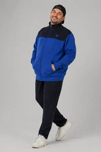 Naložite sliko v pregledovalnik galerije, Novo - trenirka za močnejše postave CUSNA brez patenta 2xl do 10xl črna modra royal modra