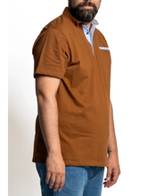 Naložite sliko v pregledovalnik galerije, Raztegljiva polo majica za močnejše postave MAXFORT MAX 43253 več barv 3xl do 8xl