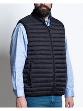 Naložite sliko v pregledovalnik galerije, Novo - Lahek brezrokavnik za močnejše postave MAXFORT MAX 2980 2XL do 8XL Črna Modra Svetlo modra