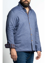 Naložite sliko v pregledovalnik galerije, Kmalu na voljo - Dvostranska jakna v videzu srajce Maxfot Illinois 2XL- 7XL več barv