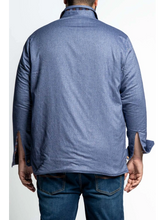 Naložite sliko v pregledovalnik galerije, Kmalu na voljo - Dvostranska jakna v videzu srajce Maxfot Illinois 2XL- 7XL več barv