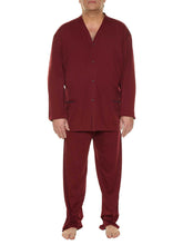 Naložite sliko v pregledovalnik galerije, PIŽAMA MAXFORT Cardigan 6XL MODRA