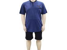 Naložite sliko v pregledovalnik galerije, POLETNA PIŽAMA 20 NODI Favonio modra 4XL do 8XL - promocijska cena