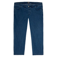 Naložite sliko v pregledovalnik galerije, Jeans športne hlače za močnejše postave LV-0801