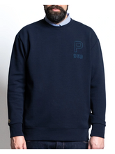 Naložite sliko v pregledovalnik galerije, Novo - Pulover za močnejše postave MAXFORT Prestigio P27050 Modra Beige Črna 2XL do 8XL