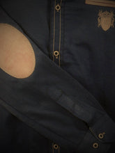 Naložite sliko v pregledovalnik galerije, ČRNA SRAJCA za močnejše postave LV-1980 3XL do 7XL