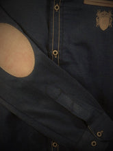 Naložite sliko v pregledovalnik galerije, ČRNA MOŠKA SRAJCA LV-1980 3XL 7XL zadnji kosi