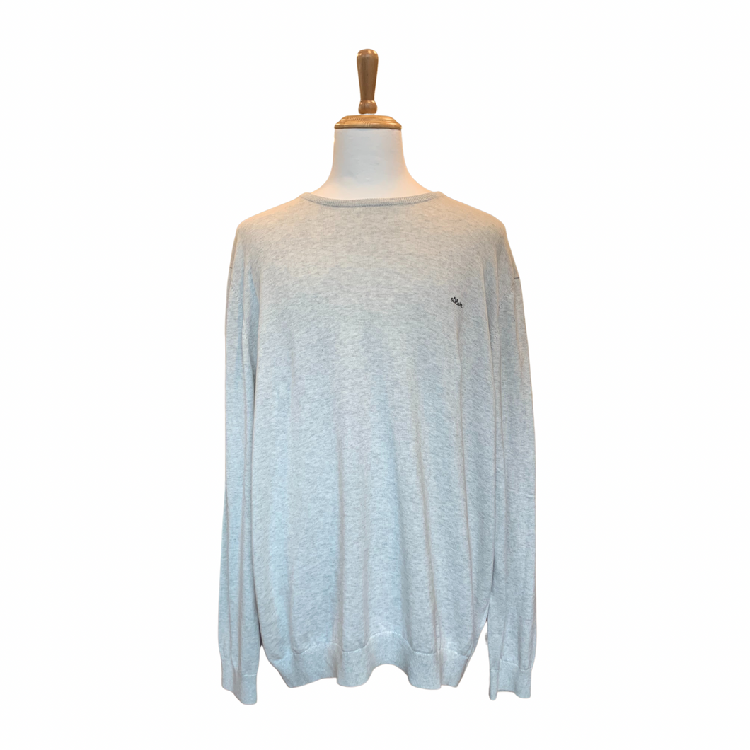 Jesenski pulover S.Oliver svetlo siv 2XL 3XL