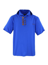 Naložite sliko v pregledovalnik galerije, ROYAL BLUE MOŠKA MAJICA S KAPUCO kratek rokav LV-609 3XL do 8XL