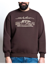 Naložite sliko v pregledovalnik galerije, Novo  - Pulover za močnejše postave MAXFORT MAX 44102 Črna Modra Rjava 2XL do 8XL
