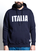 Naložite sliko v pregledovalnik galerije, Novo - Pulover s kapuco MAXFORT MAX 44400 2XL do 8XL Modra

