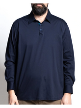 Naložite sliko v pregledovalnik galerije, Novo - Polo z dolgimi rokavi za močnejše postave Maxfort 44555 več barv 2xl do 8xl

