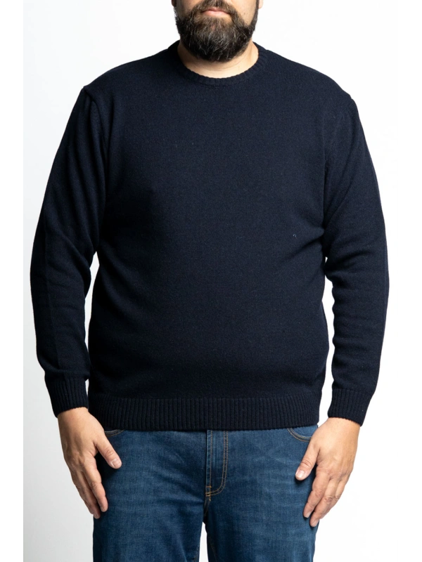 Volnen pulover za močnejše postave Maxfort Max 6312 več barv 2XL do 10XL