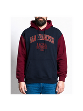 Naložite sliko v pregledovalnik galerije, Novo - Pulover s kapuco MAXFORT MAX E2926 2XL do 8XL Zelena Rjava Modra
