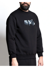Naložite sliko v pregledovalnik galerije, Kmalu na voljo  - Pulover za močnejše postave MAXFORT B38651 Črna 2XL do 8XL
