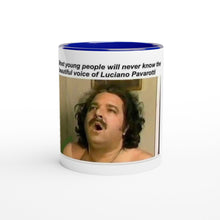 Naložite sliko v pregledovalnik galerije, Bel keramičen vrček za kavo Luciano
