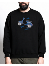 Naložite sliko v pregledovalnik galerije, Novo  - Pulover za močnejše postave MAXFORT E2925 Modra Zelena Črna 2XL do 8XL
