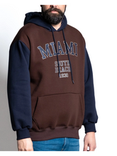 Naložite sliko v pregledovalnik galerije, Novo - Pulover s kapuco MAXFORT MAX E2926 2XL do 8XL Zelena Rjava Modra
