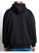 Naložite sliko v pregledovalnik galerije, Novo - Pulover s kapuco MAXFORT MAX E2929 2XL do 8XL Črna Modra
