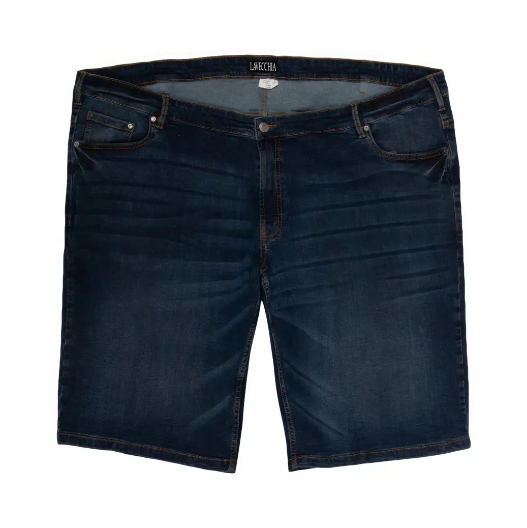 Raztegljive kratke jeans hlače za močnejše postave LV-0908 več barv