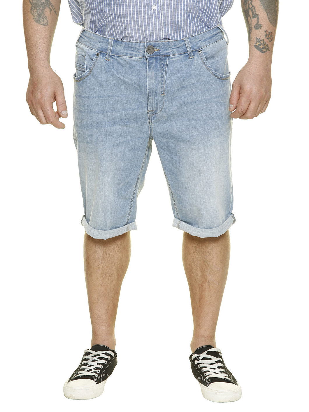 Kratke RAZTEGLJIVE jeans hlače MAXFORT MAX Baldo konfekcijske številke 60 64 66 74 76 78 zadnji kosi