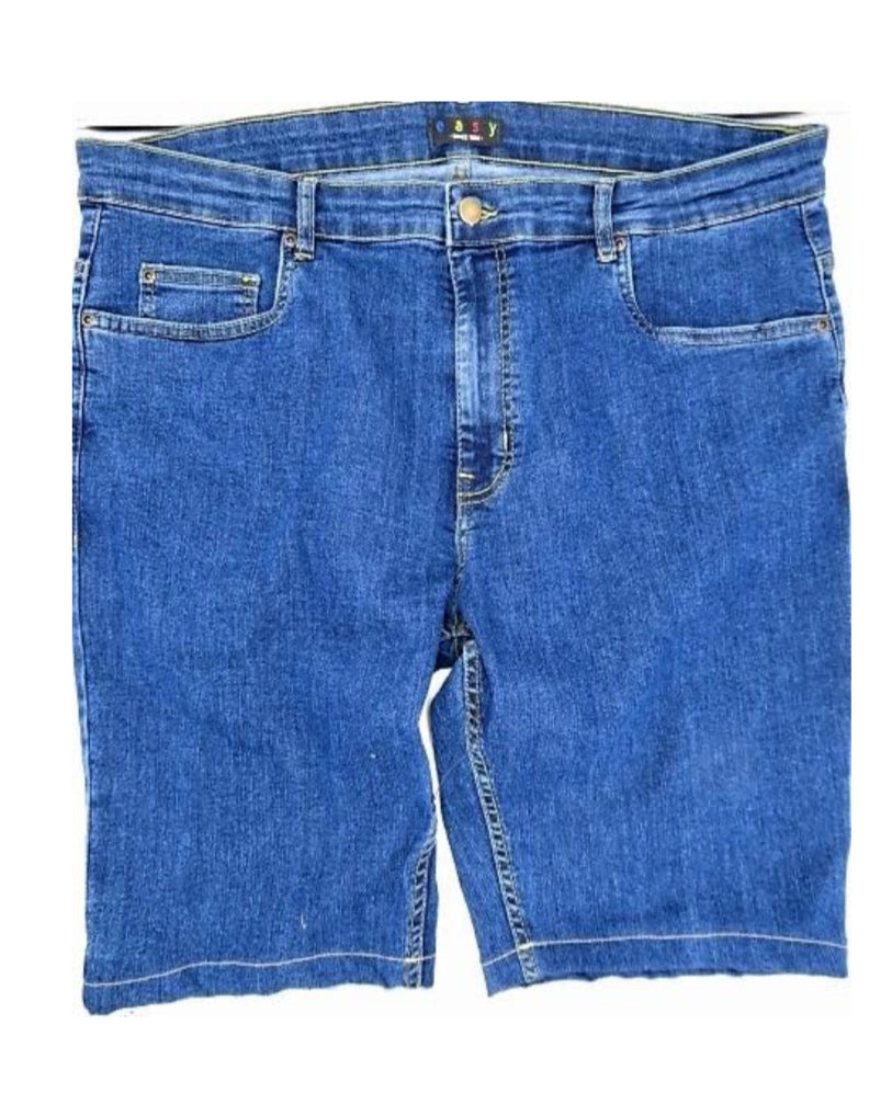 Kratke jeans hlače EASY by MAXFORT E2411 konfekcijske številke 60 do 70 promocijska cena