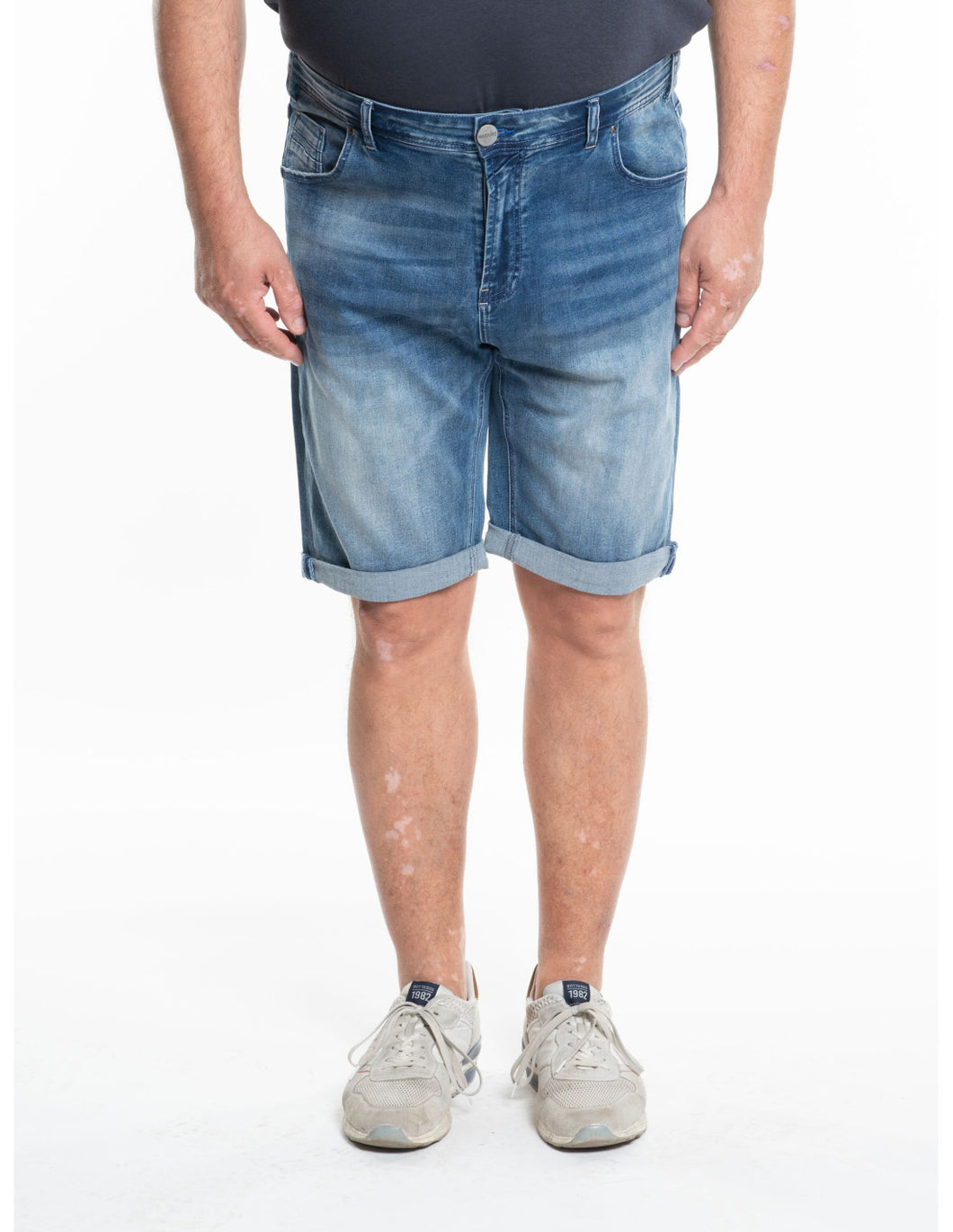Kratke super raztegljive jeans hlače MAXFORT Pinza konfekcijske številke 62 do 88 promocijska cena