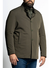 Naložite sliko v pregledovalnik galerije, Novo - RAZTEGLJIV PLAŠČ ZA MOČNEJŠE POSTAVE MAXFORT PRESTIGIO P26004 2XL do 8XL več barv
