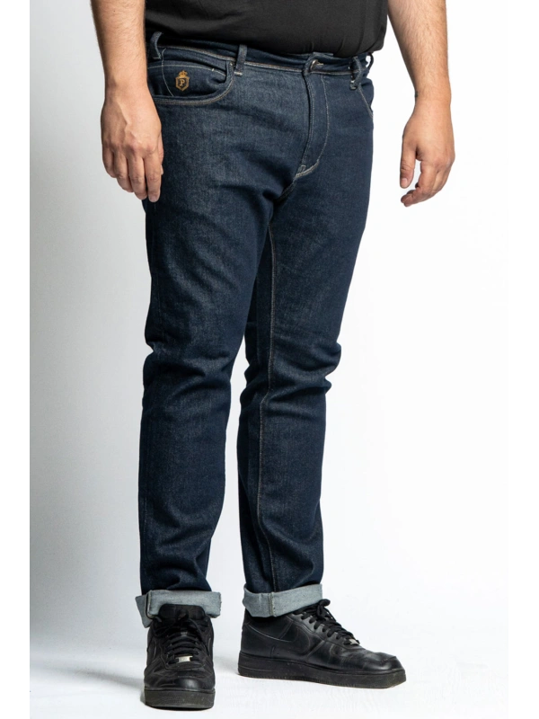 Jeans hlače za močnejše postave MAXFORT PRESTIGIO P26064 velikosti 60 do 70