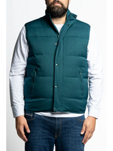 Naložite sliko v pregledovalnik galerije, Podložen brezrokavnik za močnejše postave MAXFORT Prestigio P24007 modra zelena 2XL - 8XL

