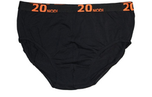 Naložite sliko v pregledovalnik galerije, Novo - Spodnje hlače za močnejše postave Slip z odprtino elastične 3 kosi 20nodi 944 črna modra 3XL do 7XL
