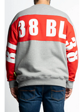 Naložite sliko v pregledovalnik galerije, Pulover za močnejše postave MAXFORT B38511 črna siva 2XL do 7XL
