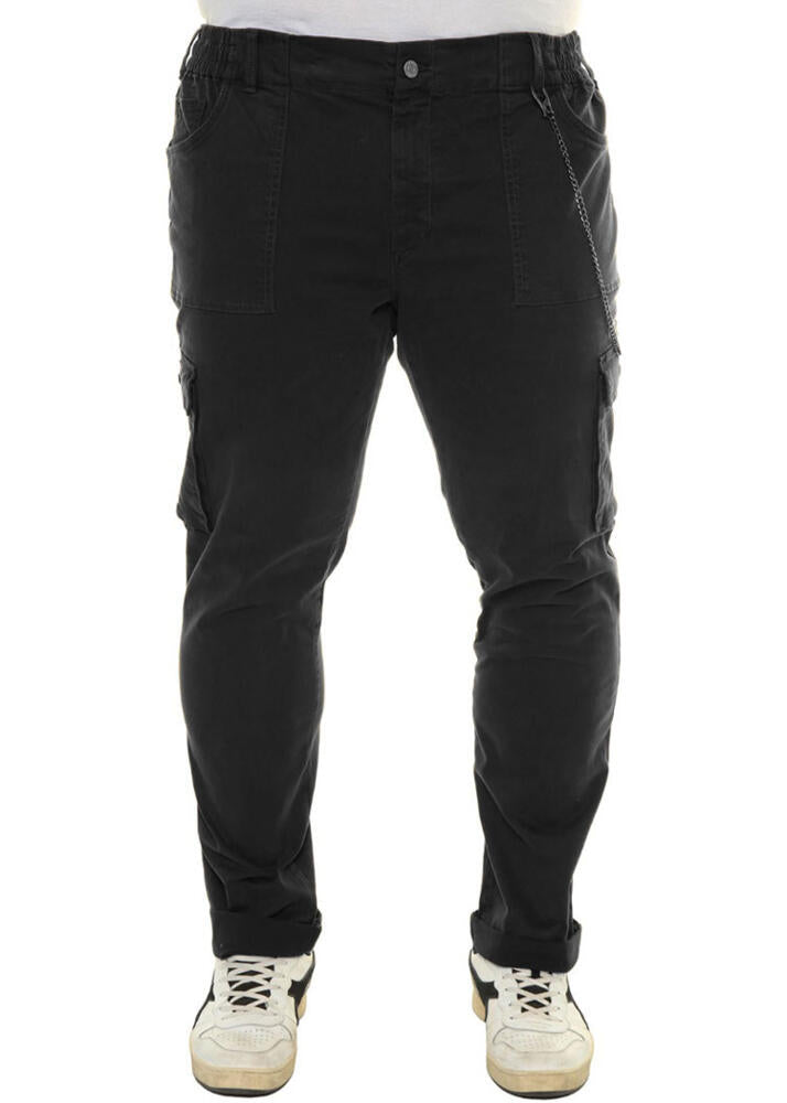BLACK CARGO PANTS BL.38 by MAXFORT size 60 to 70 